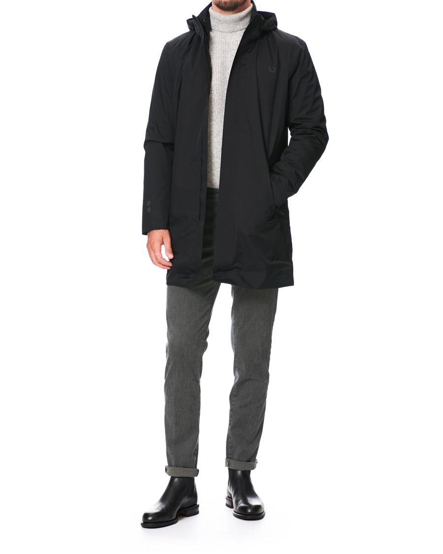 Heren | Jassen | UBR | Black Storm Coat II Black Storm