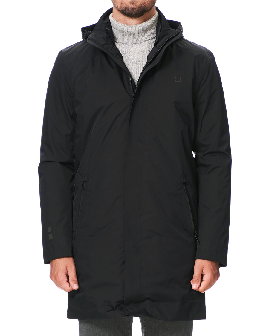 Heren | Jassen | UBR | Black Storm Coat II Black Storm