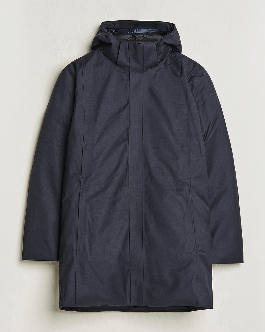 Heren | Jassen | UBR | Redox Parka Savile X Dark Navy Wool