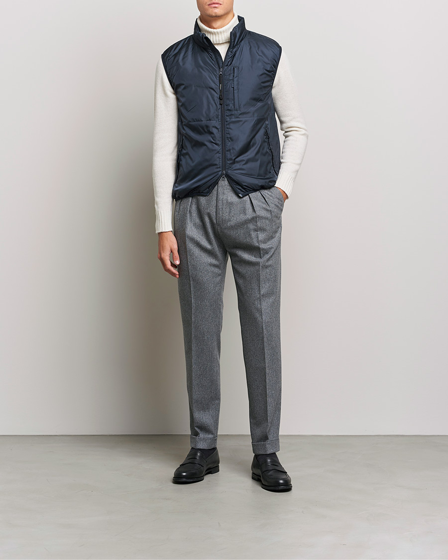 Heren | Jassen | Aspesi | Jil Padded Vest Navy