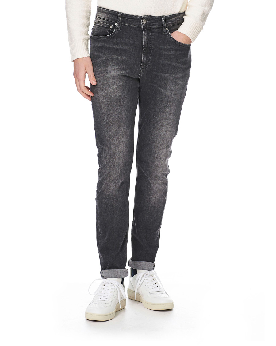 Heren | Jeans | Calvin Klein Jeans | Slim Tapered Stretch Jeans Dark Grey