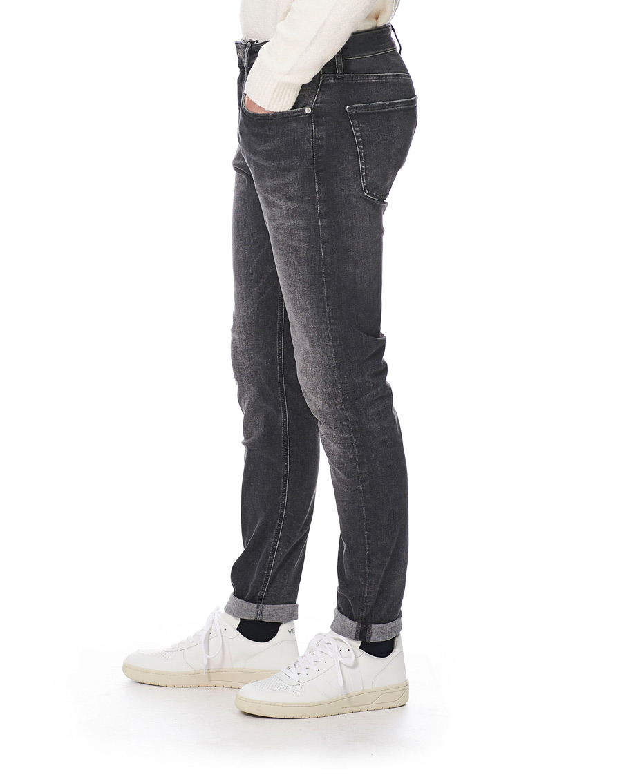 Heren | Jeans | Calvin Klein Jeans | Slim Tapered Stretch Jeans Dark Grey