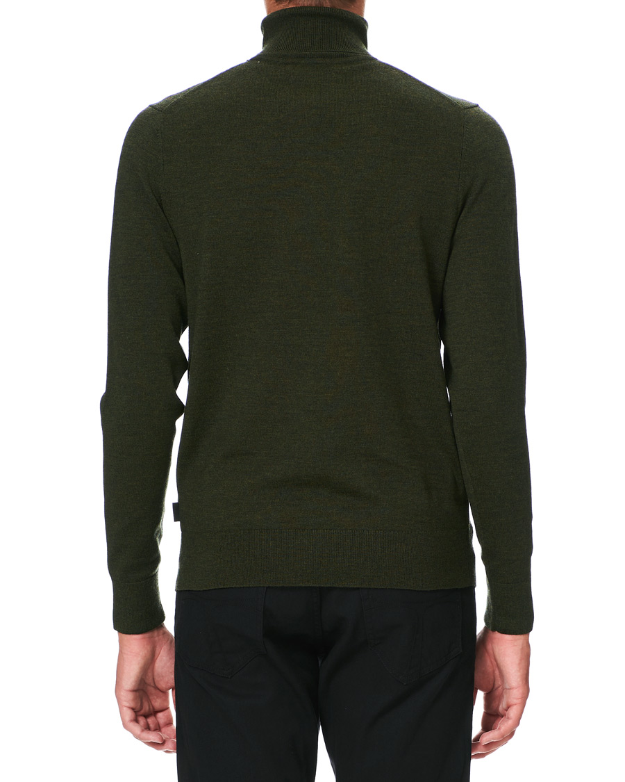 Heren | Truien | Calvin Klein | Superior Wool Rollneck Dark Olive
