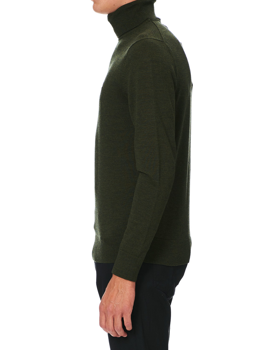 Heren | Truien | Calvin Klein | Superior Wool Rollneck Dark Olive