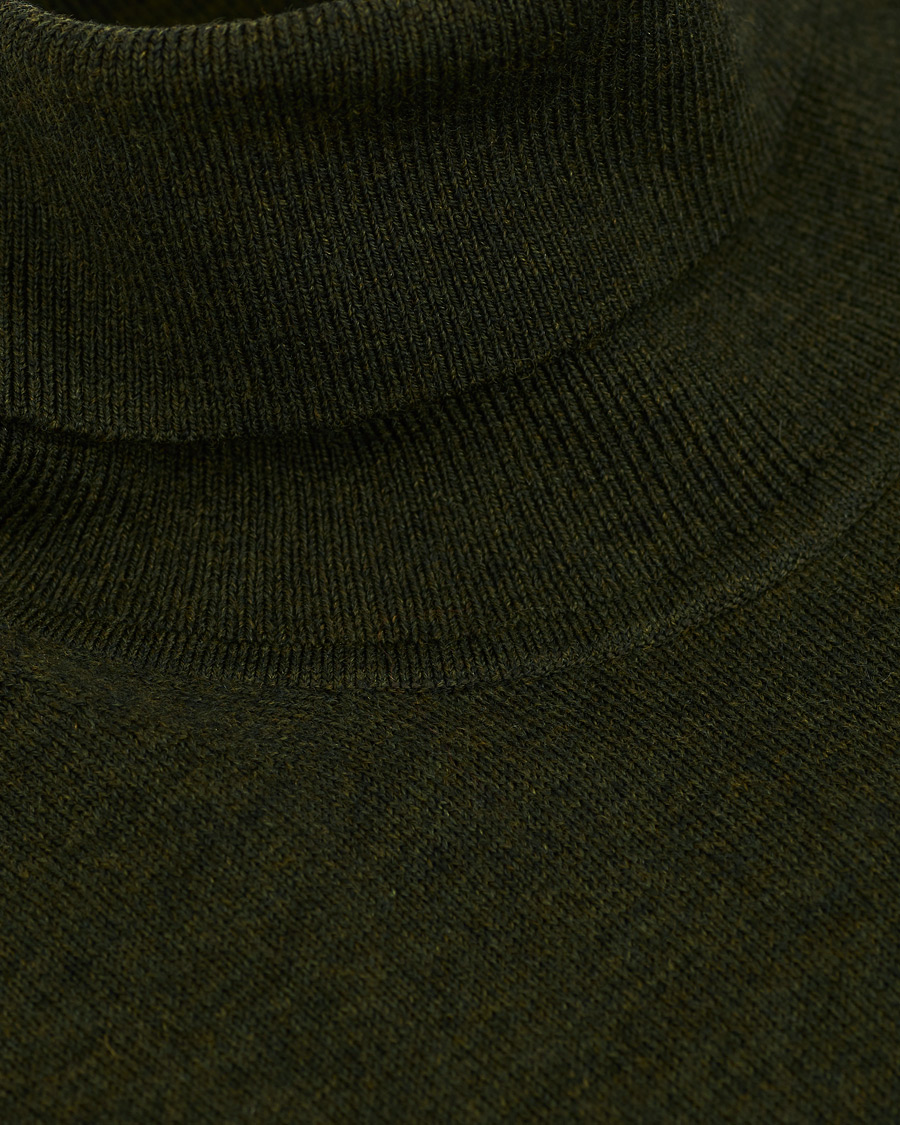 Heren | Truien | Calvin Klein | Superior Wool Rollneck Dark Olive