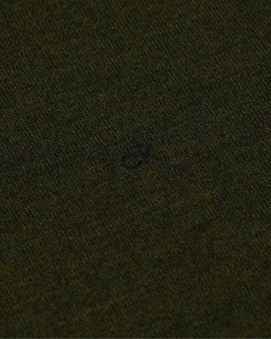 Heren | Truien | Calvin Klein | Superior Wool Rollneck Dark Olive