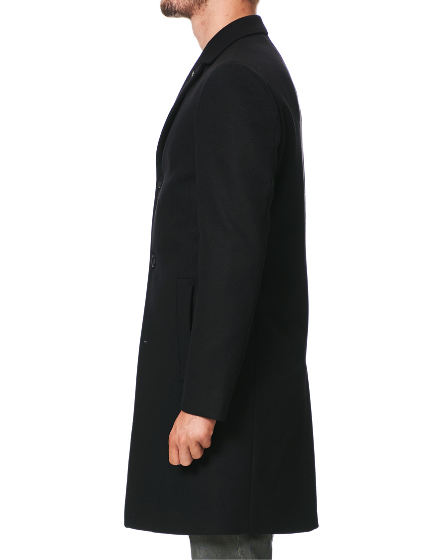 Heren | Jassen | Calvin Klein | Wool/Cashmere Coat Black
