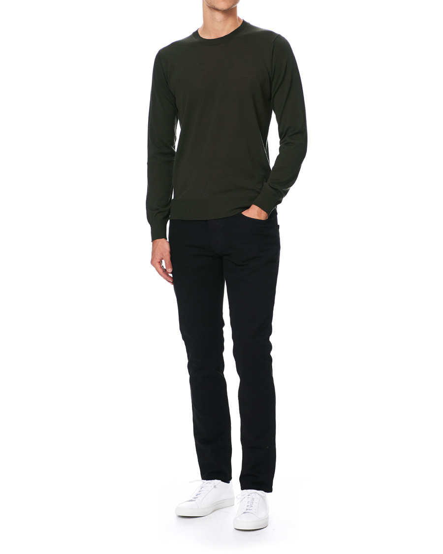 Heren | Jeans | Emporio Armani | Slim Fit Jeans Black