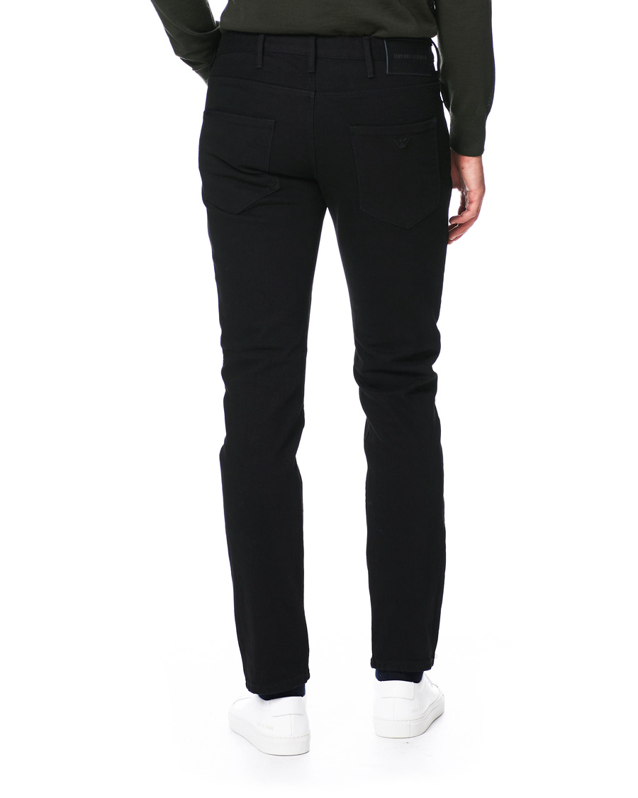 Heren | Jeans | Emporio Armani | Slim Fit Jeans Black