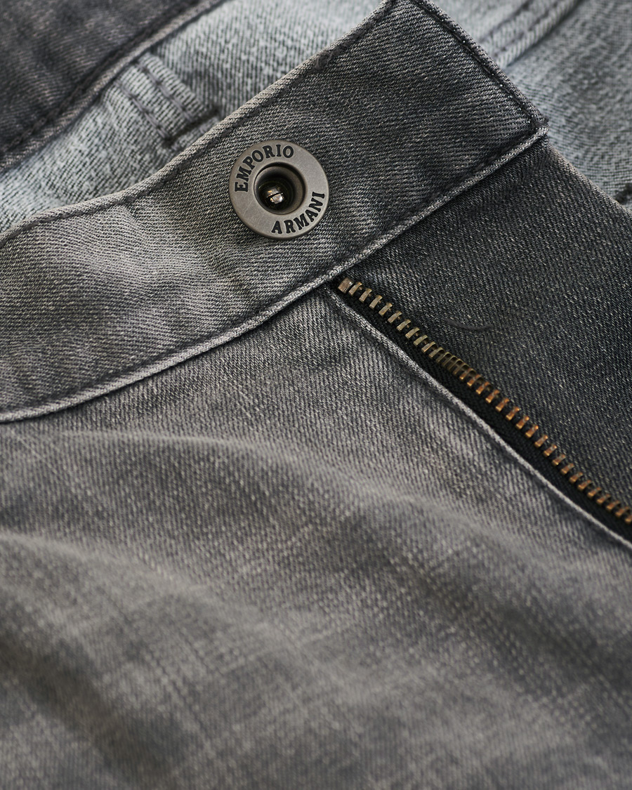 Heren | Jeans | Emporio Armani | Regular Fit Jeans Grey