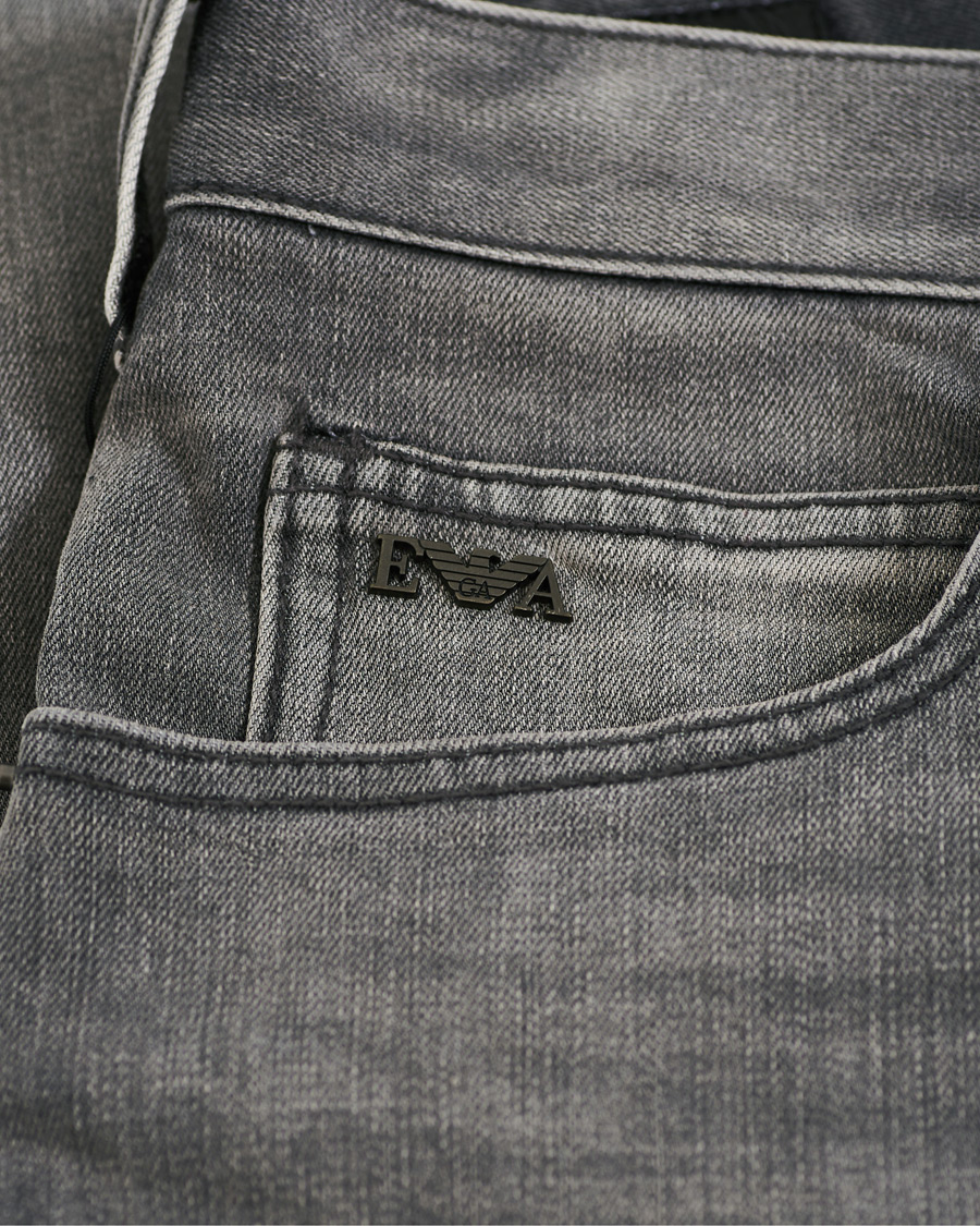 Heren | Jeans | Emporio Armani | Regular Fit Jeans Grey