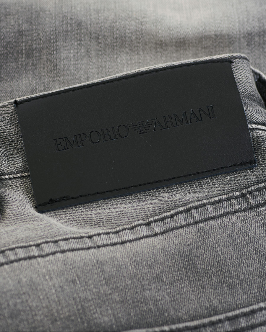 Heren | Jeans | Emporio Armani | Regular Fit Jeans Grey
