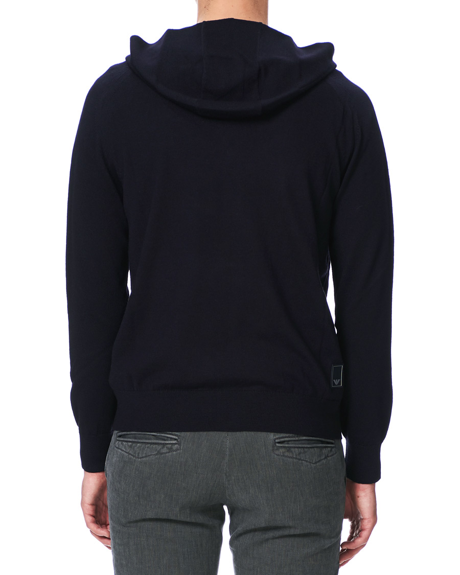 Heren | Truien | Emporio Armani | Travel Collection Full Zip Hoodie Navy