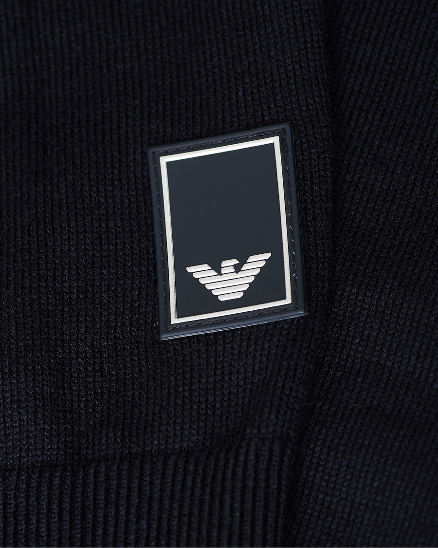 Heren | Truien | Emporio Armani | Travel Collection Full Zip Hoodie Navy