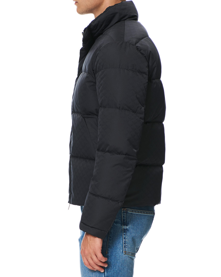 Heren | Jassen | Emporio Armani | Tonal Logo Down Jacket Navy