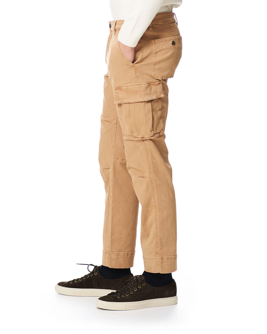 Heren | Broeken | GANT | Regular Fit Cargo Pants Warm Khaki