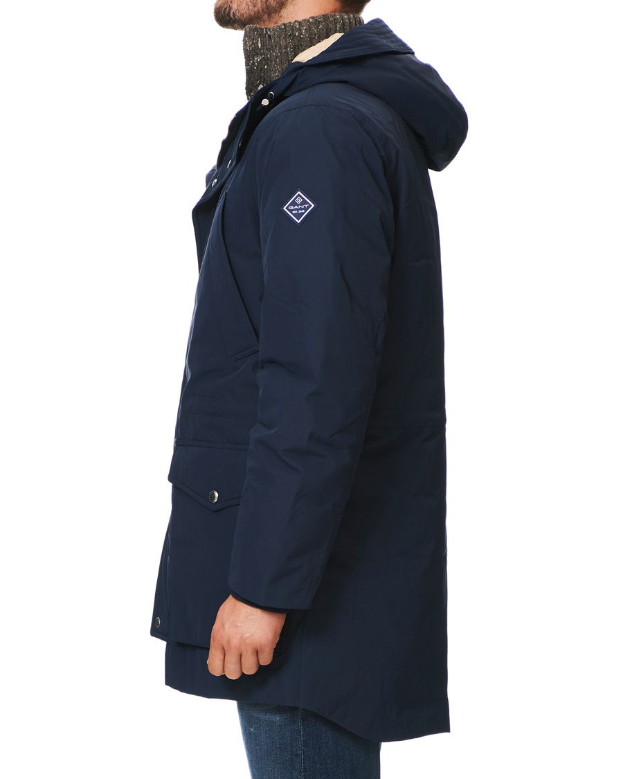 Heren | Jassen | GANT | The Everyday Parka Marine