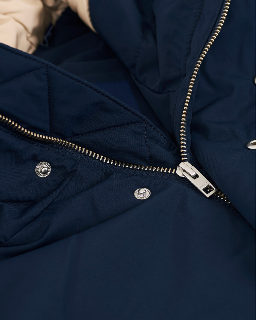 Heren | Jassen | GANT | The Everyday Parka Marine