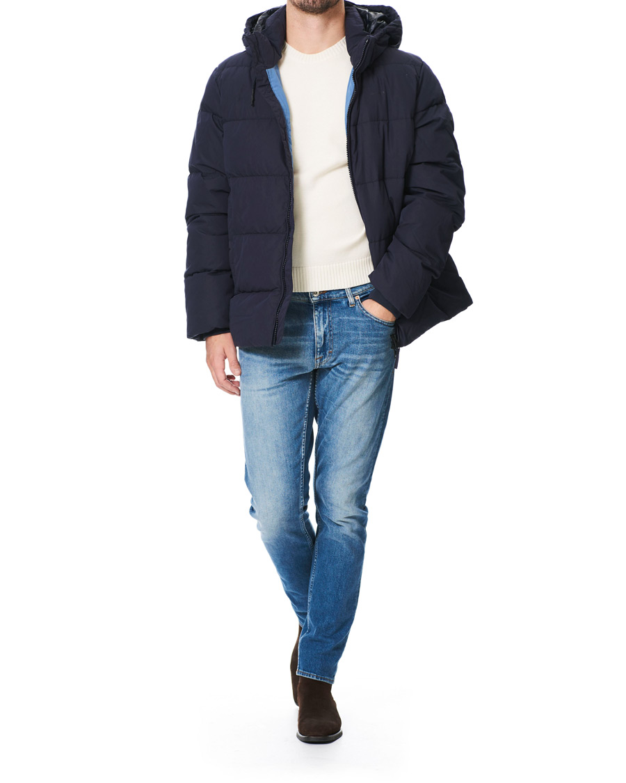 Heren | Jassen | GANT | The Alta Down Jacket Evening Blue