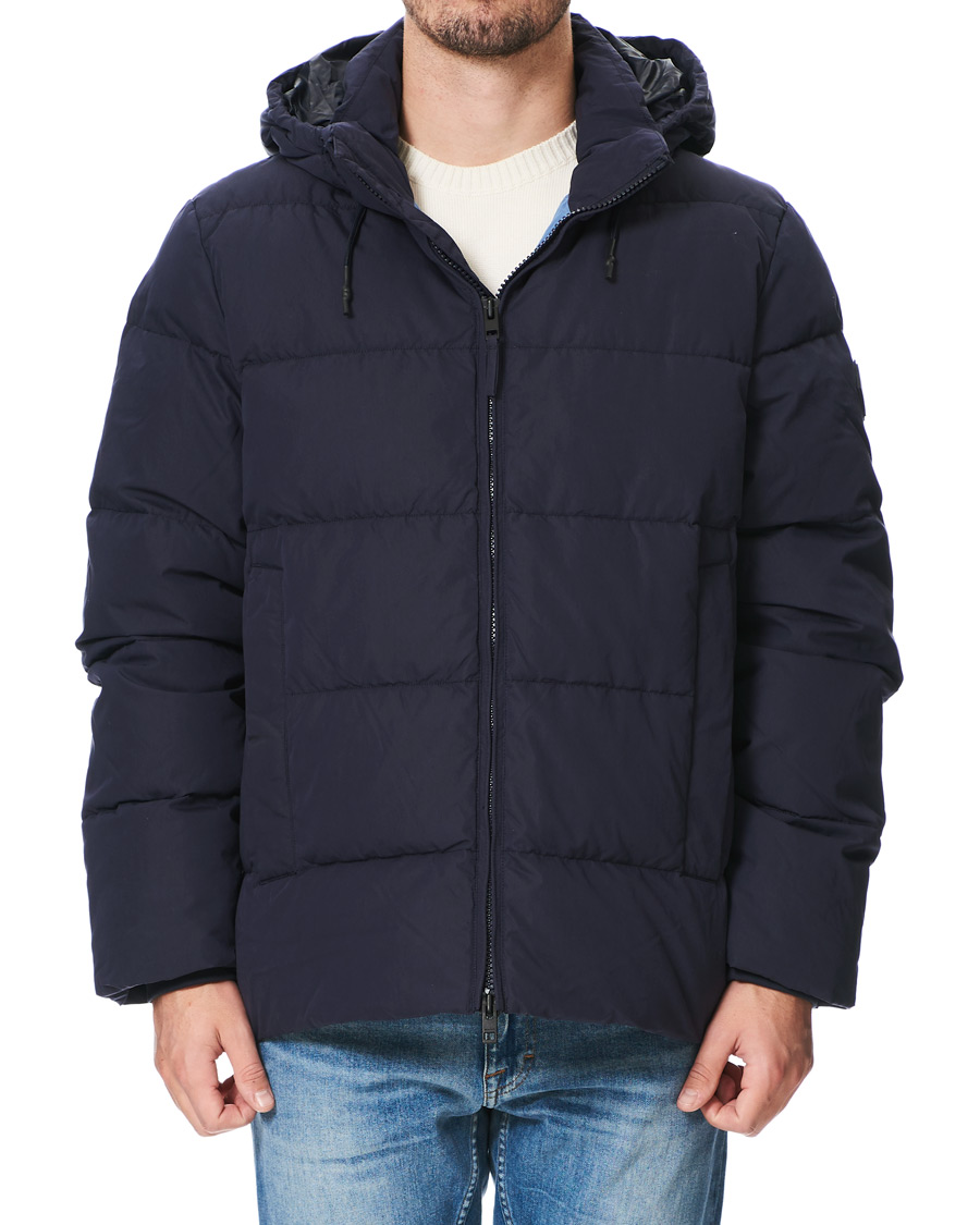 Heren | Jassen | GANT | The Alta Down Jacket Evening Blue