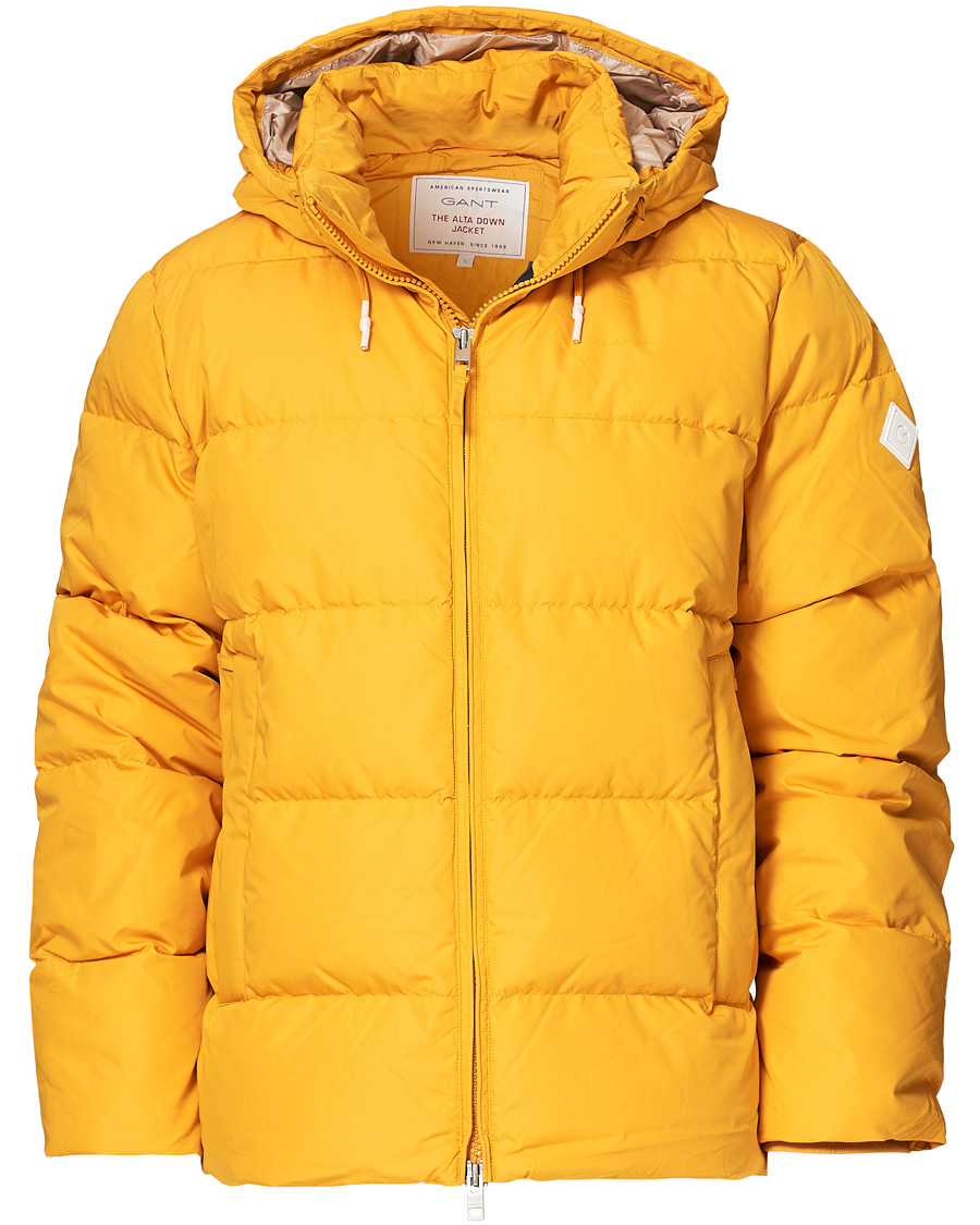 Heren | Jassen | GANT | The Alta Down Jacket Ivy Gold