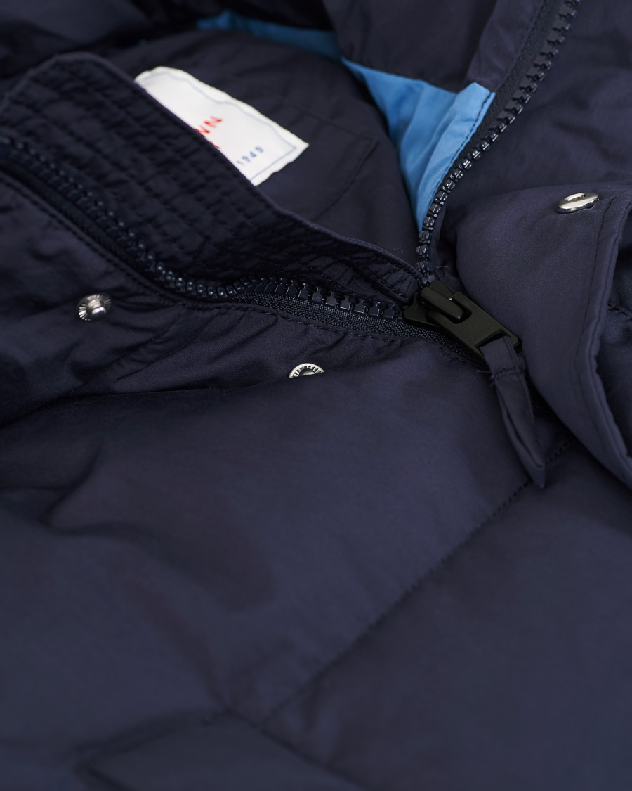 Heren | Jassen | GANT | The Long Alta Down Jacket Evening Blue