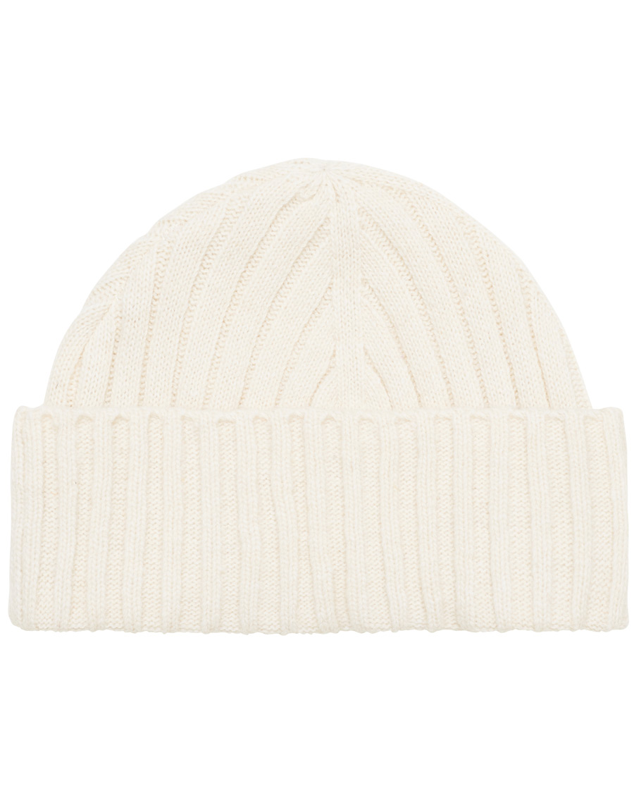 Heren | GANT Fishermans Beanie Creme | GANT | Fishermans Beanie Creme
