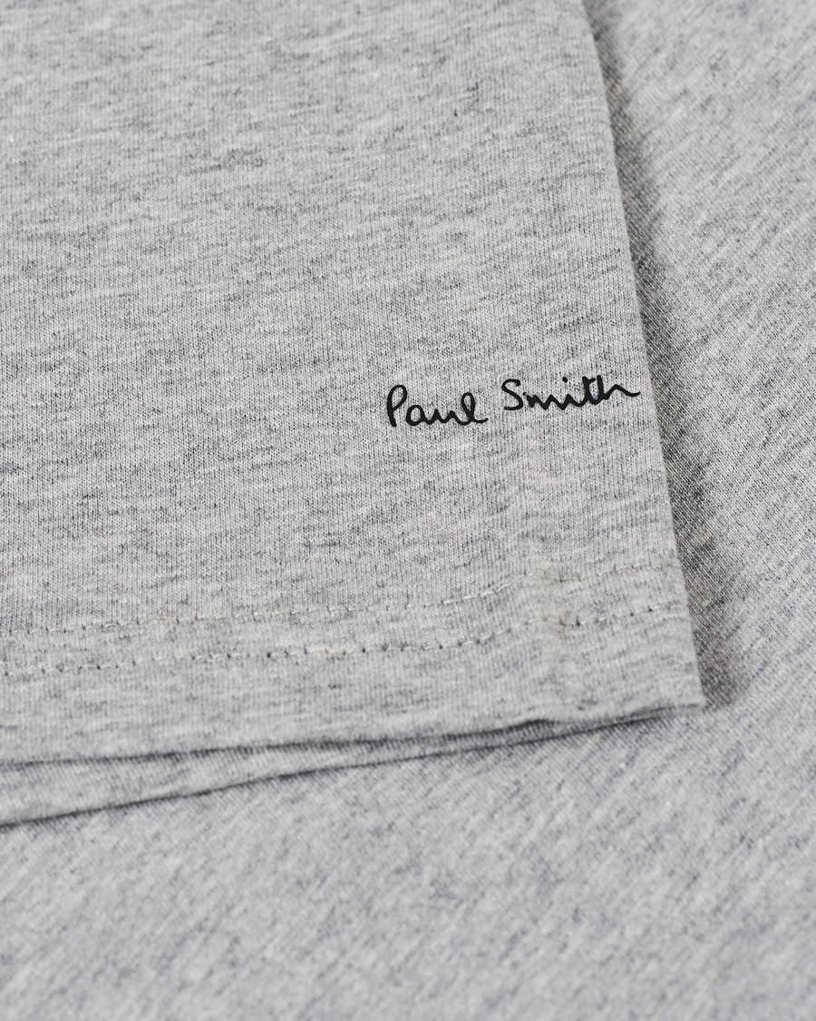 Heren | Paul Smith 3-pack T-shirt White/Black/Grey | Paul Smith | 3-pack T-shirt White/Black/Grey