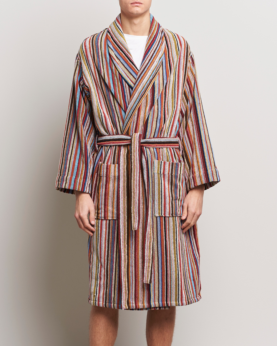 Herr | Morgonrockar | Paul Smith | Striped Robe Multi