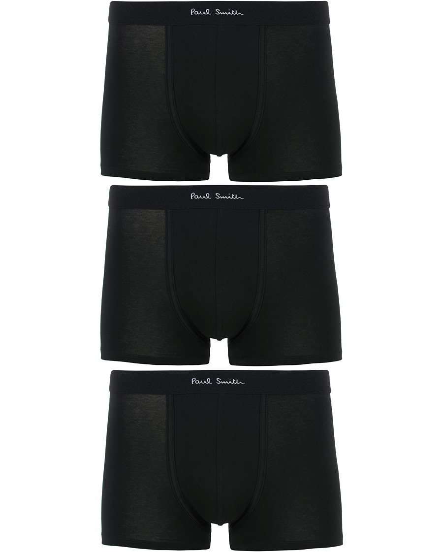 Heren | Ondergoed | Paul Smith | 3-Pack Trunk Black