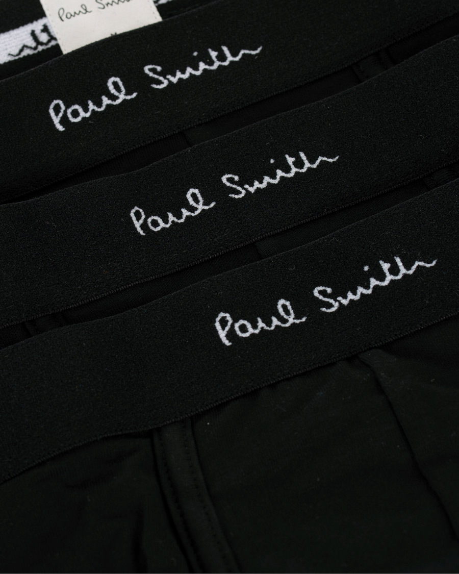 Heren | Ondergoed | Paul Smith | 3-Pack Trunk Black