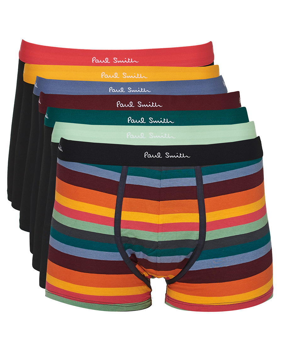 Heren | Ondergoed | Paul Smith | Artist 7-Pack Trunk Black