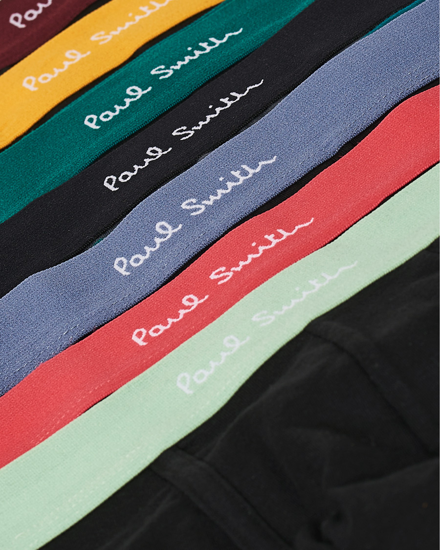 Heren | Ondergoed | Paul Smith | Artist 7-Pack Trunk Black