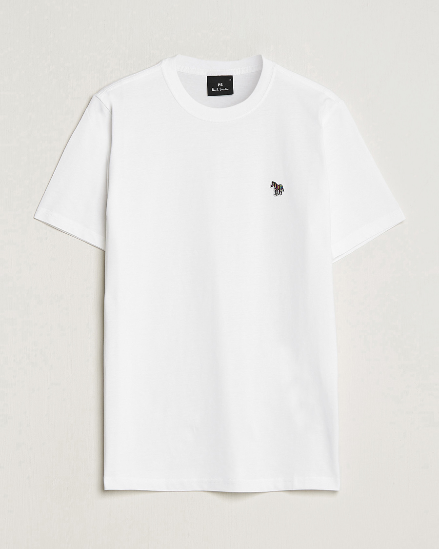 Heren | T-shirts | PS Paul Smith | Organic Cotton Zebra T-Shirt White