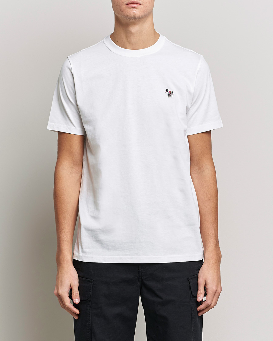 Heren | T-shirts | PS Paul Smith | Organic Cotton Zebra T-Shirt White