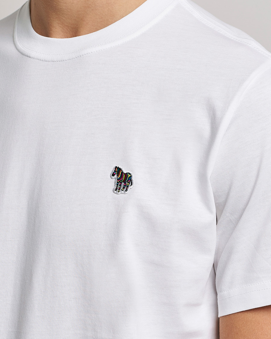 Heren | T-shirts | PS Paul Smith | Organic Cotton Zebra T-Shirt White