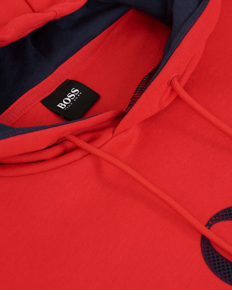 Heren | Truien | BOSS GREEN | BOSS Athleisure Soody Hoodie Bright Red