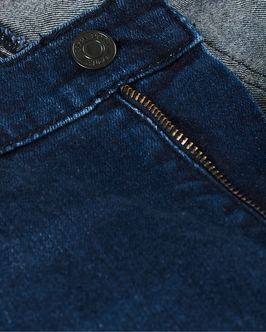 Heren | Jeans | HUGO | 734 Slim Stretch Jeans Medium Blue