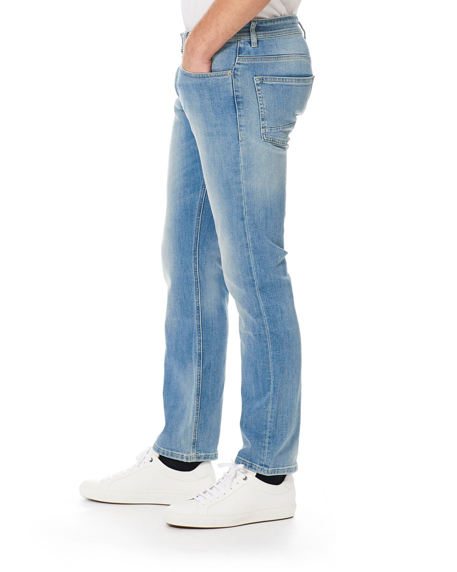 Heren | Jeans | BOSS ORANGE | BOSS Casual Delaware Slim Fit Stretch Jeans Aqua