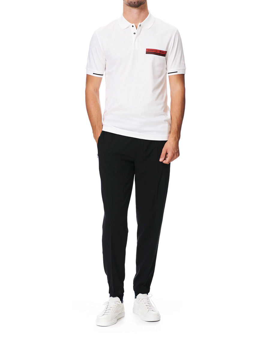 Heren | Polo's | BOSS BLACK | BOSS Porsche Capsule Phillipson Polo White