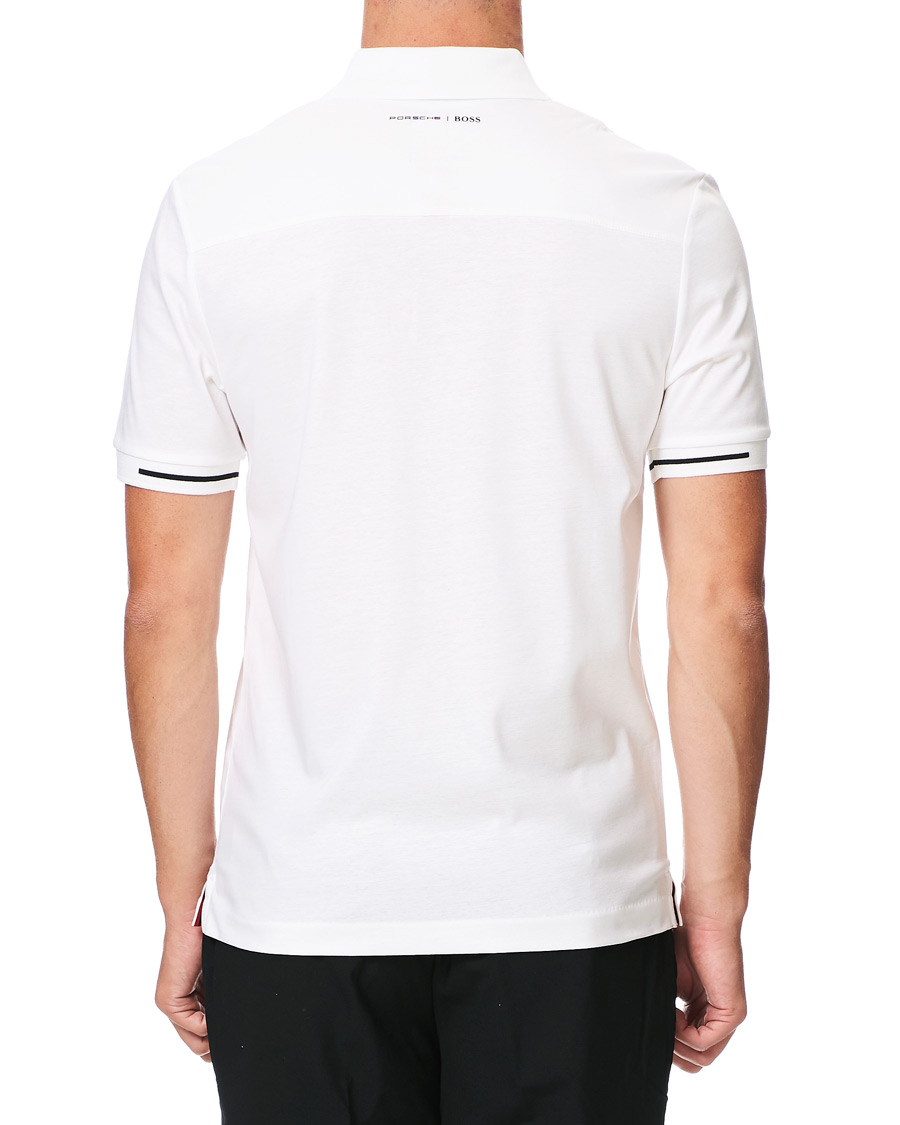 Heren | Polo's | BOSS BLACK | BOSS Porsche Capsule Phillipson Polo White