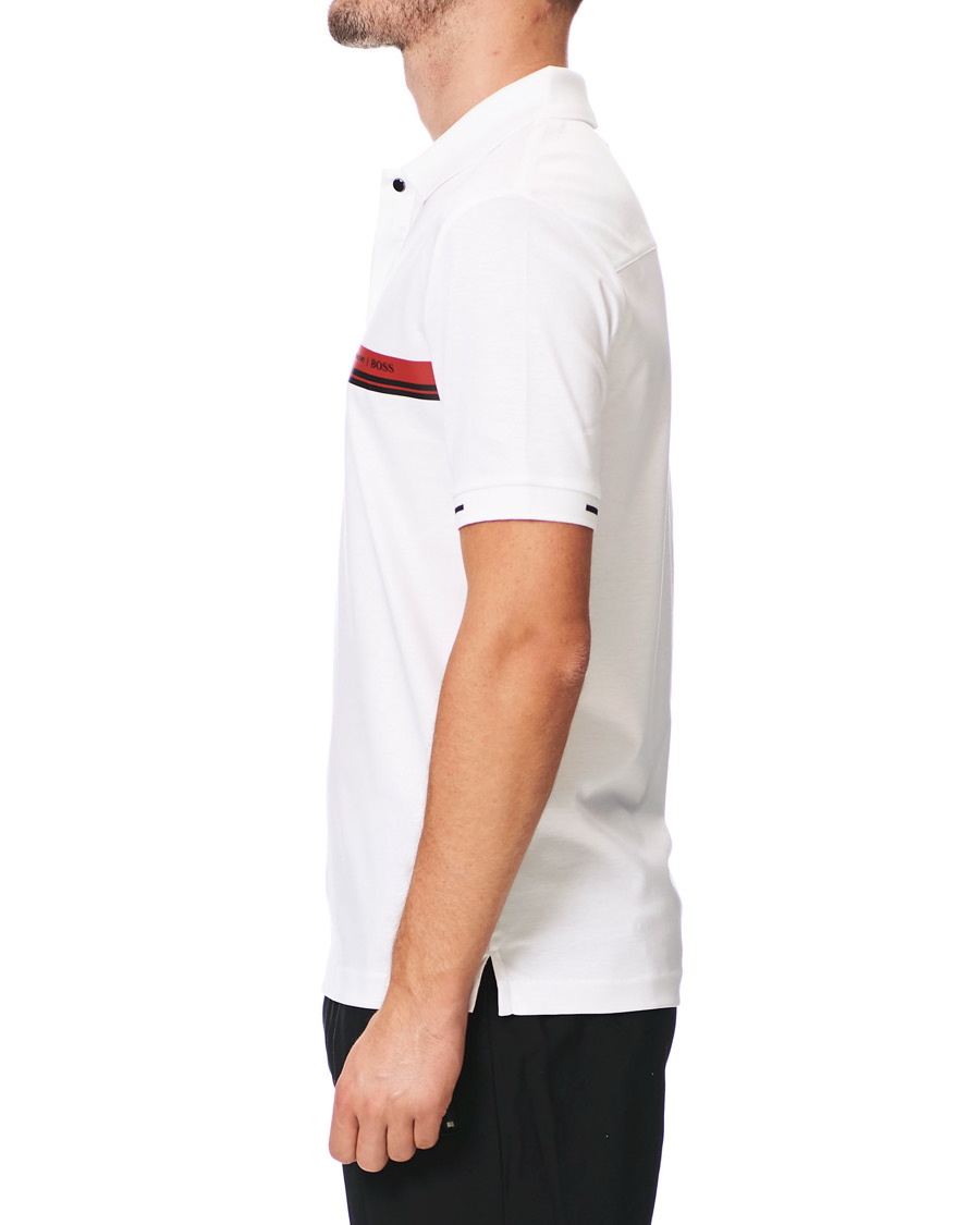 Heren | Polo's | BOSS BLACK | BOSS Porsche Capsule Phillipson Polo White
