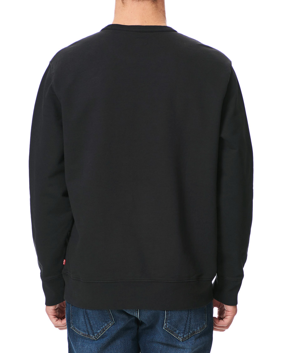 Heren | Truien | Levi's | Batwing Crew Neck Sweatshirt Jet Black