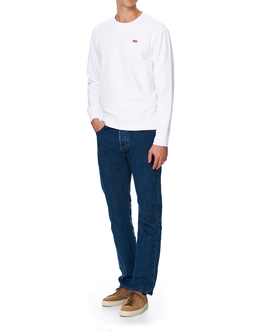 Heren | Truien | Levi's | Original Crew Neck Sweatshirt White