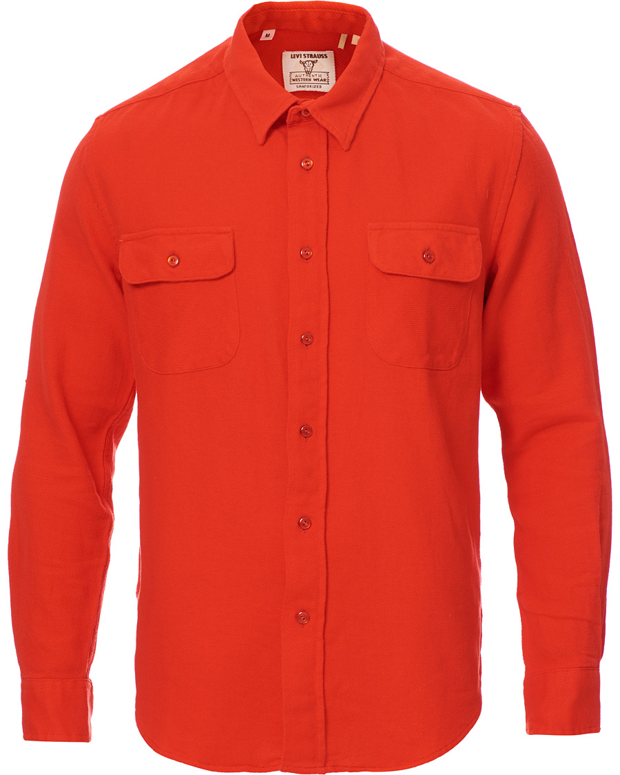 Heren | Overhemden | Levi's Vintage Clothing | Shorthorn Shirt Flame Scarlet