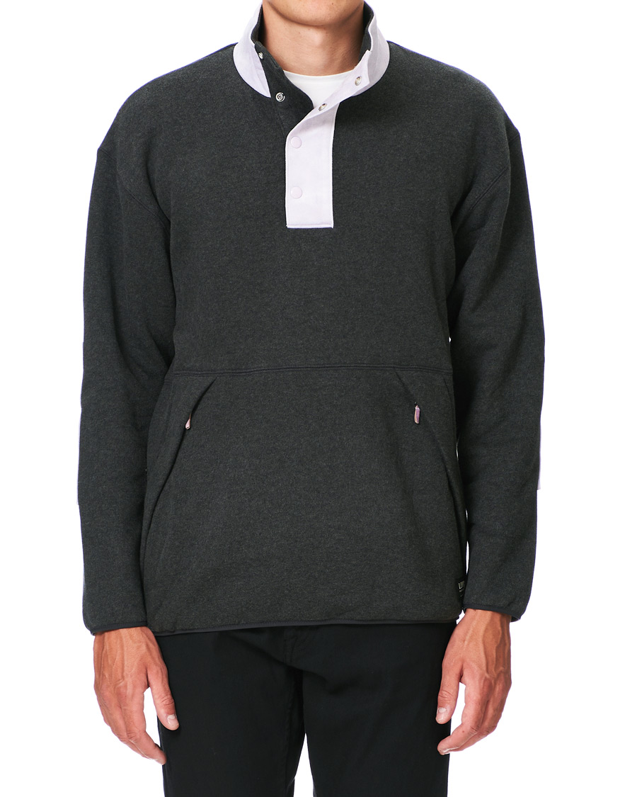 Heren | Truien | Levi's Made & Crafted | Alpine Mock Fleece Stretch Limo