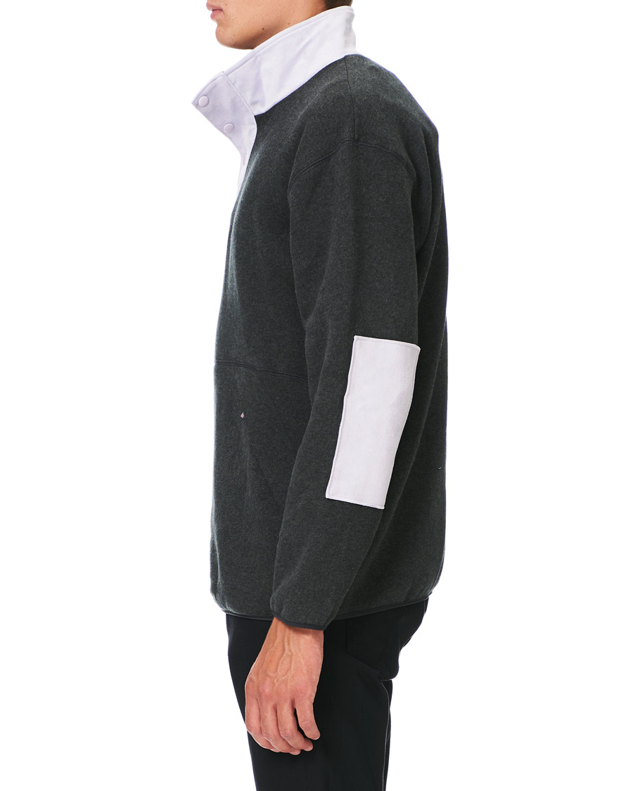 Heren | Truien | Levi's Made & Crafted | Alpine Mock Fleece Stretch Limo