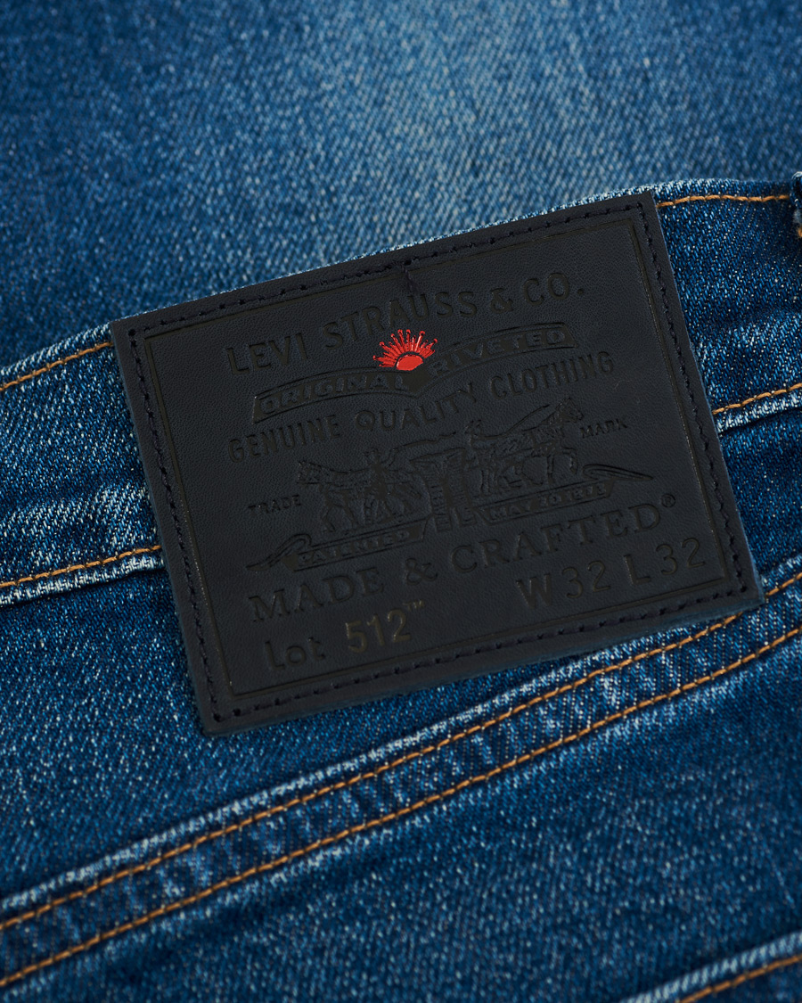 Heren | Jeans | Levi's Made & Crafted | 512 Slim Fit Stretch Jeans Niseko Mij