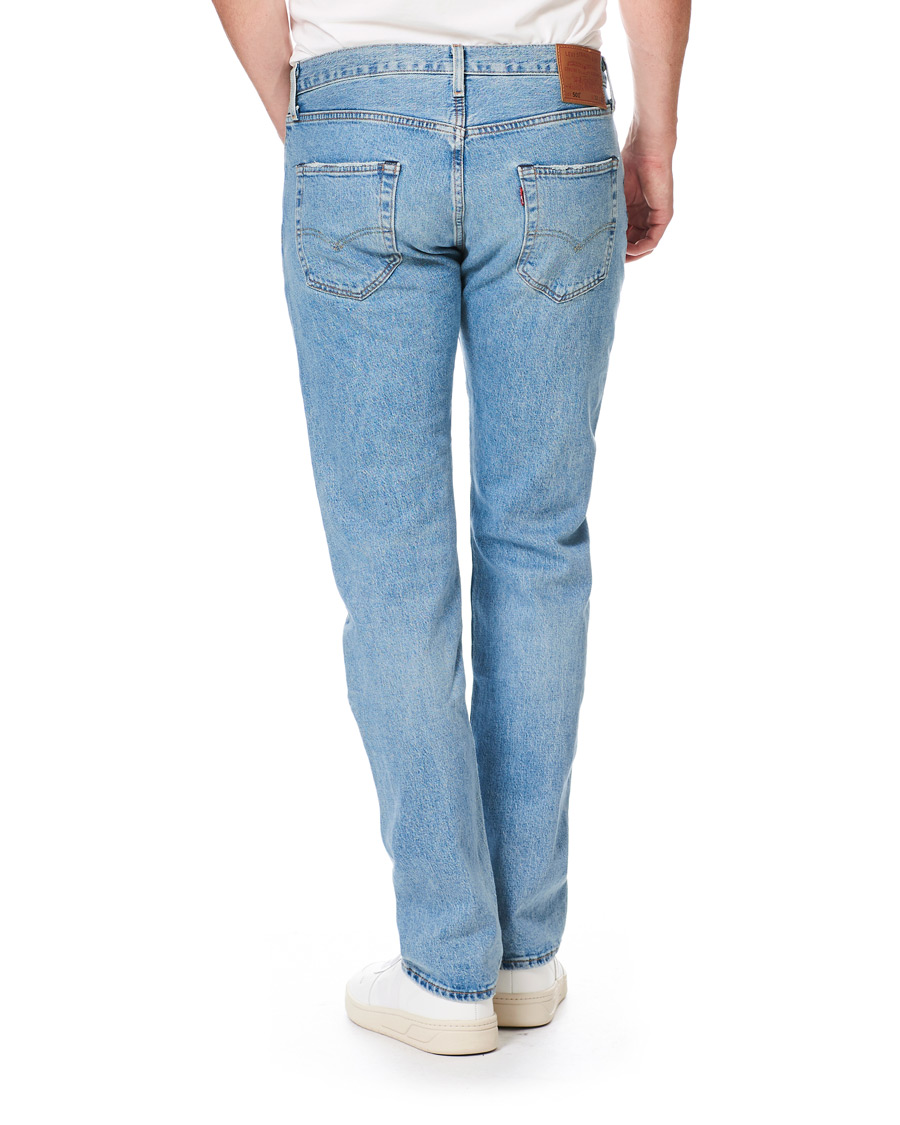 Heren | Jeans | Levi's | 501 Slim Fit Stretch Jeans Basil Sand