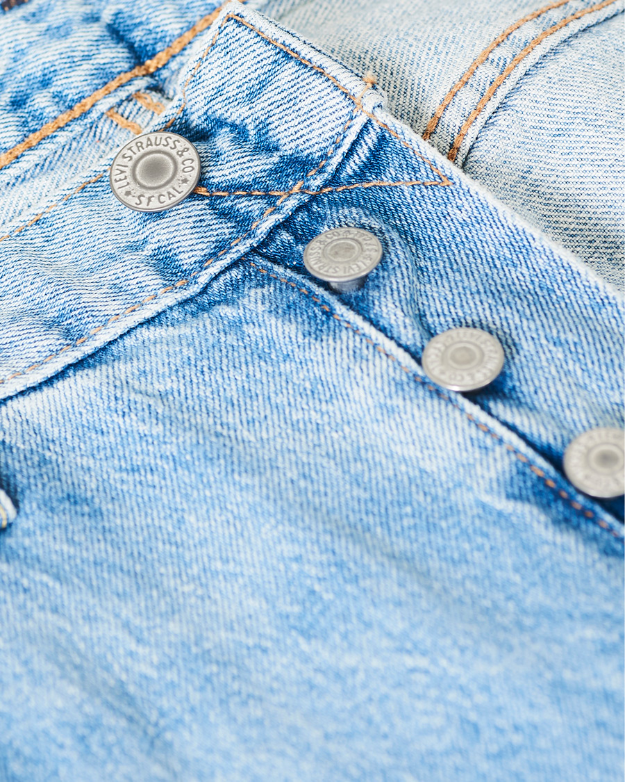 Heren | Jeans | Levi's | 501 Slim Fit Stretch Jeans Basil Sand
